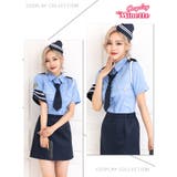 サイドスリットミニスカベーシックポリスコスチューム ハロウィンコスプレ セクシー… | my minette | 詳細画像3