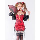 サイドレースアップマイクロミニチャイナドレスコスチューム ハロウィンコスプレ セ… | my minette | 詳細画像2 