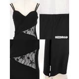 ダブルストラップで色気UP◎美脚魅せの映えタイトロングドレス セクシードレス | my minette | 詳細画像8 