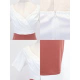 配色トップス×ハイウエストタイトミニドレス ガーリードレス エレガント | my minette | 詳細画像9 