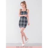 肩魅せストラップ×装飾ボタン映えタイトミニドレス ガーリードレス 袖なし | my minette | 詳細画像9 