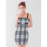 肩魅せストラップ×装飾ボタン映えタイトミニドレス ガーリードレス 袖なし | my minette | 詳細画像4 