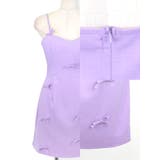 リボンデザインキャミタイトミニドレス ガーリードレス 袖なし | my minette | 詳細画像13 