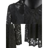 総レース×Aラインミディアムドレス エレガントドレス ガーリードレス | my minette | 詳細画像12 