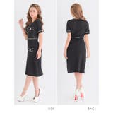 myMinette ワンカラーハイウエストリブニットタイトミディアムドレス 膝下… | my minette | 詳細画像6 