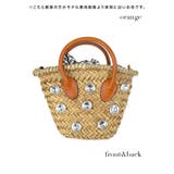 ビッグビジュー巾着かごバッグ 2wayバッグ ショルダーバッグ | my minette | 詳細画像3 