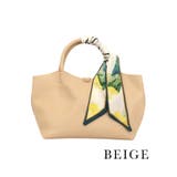 ベージュ | Retica スカーフ付き2WAYハンドバッグ ショルダーバッグ | Retica