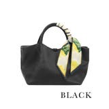 ブラック | Retica スカーフ付き2WAYハンドバッグ ショルダーバッグ | Retica