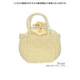 2WAYナチュラルカラー巾着かごバッグ シンプルバッグ ハンドバッグ | my minette | 詳細画像3