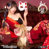 ハートカットワンショルダー花魁風ロングドレス セクシードレス セクシーコスプレ | my minette | 詳細画像1