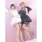 羽根×レースのダークエンジェル風コスプレ ハロウィンコスプレ ガーリーコスプレ | my minette | 詳細画像7 