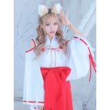 ふわ耳×リボンで魅せる。きつね巫女コーデ ハロウィンコスプレ ガーリーコスプレ | my minette | 詳細画像1