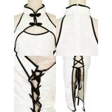 サイドレースアップデコルテカットアメリカンスリーブチャイナコスチューム ハロウィ… | my minette | 詳細画像10 