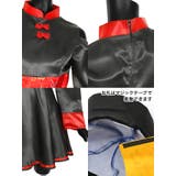 オープンショルダー×ハイネックAラインキョンシーコスチューム ハロウィンコスプレ | my minette | 詳細画像8 