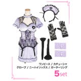 ブラックレース×ウエストサイドカットナースコスチューム ハロウィンコスプレ | my minette | 詳細画像5 
