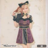 デコルテカットチャイナドレスブラックキャットガールコスチューム | my minette | 詳細画像1