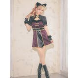 デコルテカットチャイナドレスブラックキャットガールコスチューム | my minette | 詳細画像4
