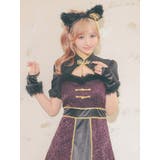 デコルテカットチャイナドレスブラックキャットガールコスチューム | my minette | 詳細画像5