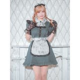 クラシック×ホラーフリルメイドコスチューム ハロウィンコスプレ ガーリーコスプレ | my minette | 詳細画像2