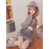 ふわもこ×レザーハーフジップウルフガールコスチューム ハロウィンコスプレ | my minette | 詳細画像2