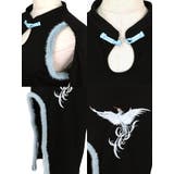 ドロップカット&スリットミディアムチャイナドレスコスチューム ハロウィンコスプレ | my minette | 詳細画像7