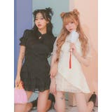 アシメトップス×ティアードスカートチャイナドレスコスチューム ハロウィンコスプレ | my minette | 詳細画像7