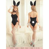 ハイレグレオタードショーバニーガールコスチューム ハロウィンコスプレ セクシーコ… | my minette | 詳細画像5 