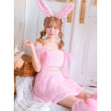 透けトップス×うさ耳のホワイトバニーコスチューム ハロウィンコスプレ ガーリーコ… | my minette | 詳細画像2 