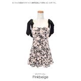 モノトーンボタニカルリボンショルダーワンピース水着 ガーリースイムウェア | my minette | 詳細画像10