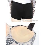 モノトーンボタニカルリボンショルダーワンピース水着 ガーリースイムウェア | my minette | 詳細画像11