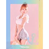 ドロスト×フリルキュロットセットアップビキニ ガーリースイムウェア 体型カバー水着 | my minette | 詳細画像2