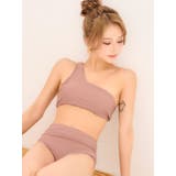 myMinette ワンカラーワンショルダービキニ 2点セット | my minette | 詳細画像5 