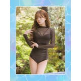 デコルテコード×シアートップスワンピース水着2点セット セクシースイムウェア 水… | my minette | 詳細画像2