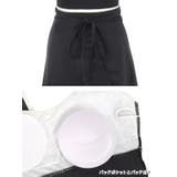 パレオスカート付きパイピングワンピース水着セット ガーリースイムウェア スポーテ… | my minette | 詳細画像10 