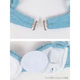 バンドゥテイストワッフルビキニ3点セット ガーリースイムウェア 体型カバー水着 | my minette | 詳細画像11 