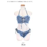 ダメージデニムレースアップビキニ エロかわスイムウェア セクシー水着 | my minette | 詳細画像7 
