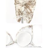 myMinette ニュアンス柄シアーシアートップス＆スカート付きビキニ4点セッ… | my minette | 詳細画像23 