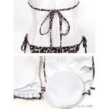 myMinette フロントオープンフリルレオパード柄ビキニ セクシースイムウェ… | my minette | 詳細画像10 