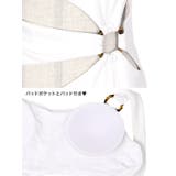 カットアウトリングパーツワンカラーワンピース水着 セクシースイムウェア 水着 | my minette | 詳細画像16 