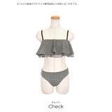 フリルドットチュール×バックレースアップモノキニ ガーリースイムウェア 水着 | my minette | 詳細画像22