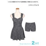バックシャンワンピース×ショートボトムスタンキニセットアップビキニ | my minette | 詳細画像7
