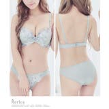 フラワーモチーフ刺繍×リボンブラ&ショーツセット ガーリーランジェリー 勝負下着 | Retica | 詳細画像28