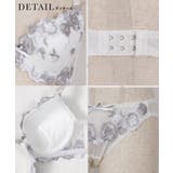 フラワーモチーフ刺繍×リボンブラ&ショーツセット ガーリーランジェリー 勝負下着 | Retica | 詳細画像6