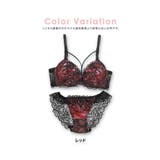 Retica チュール刺繍フロントコードブラ&ショーツセット 勝負下着 | Retica | 詳細画像6