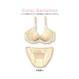 レイヤードシアーレースポイントビジューブラ&ショーツセット 勝負下着 | Retica | 詳細画像6