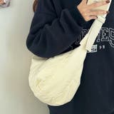 ラウンドショルダーバッグ ボディバッグ 中綿 ワンショルダーバッグ 軽量素材 | M.Y.A. | 詳細画像1