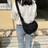 ラウンドショルダーバッグ ボディバッグ 中綿 ワンショルダーバッグ 軽量素材 | M.Y.A. | 詳細画像2