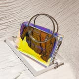リングハンドルバッグ ミニバッグ クリアバッグ ビニールバッグ ポーチ | M.Y.A. | 詳細画像13
