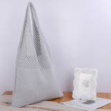 ライトグレー | トートバッグ ショルダーバッグ クロシェ | M.Y.A.