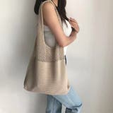 ベージュ | トートバッグ ショルダーバッグ クロシェ | M.Y.A.